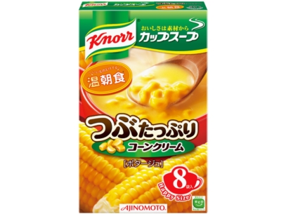 「クノール® カップスープ」 つぶたっぷりコーンクリーム